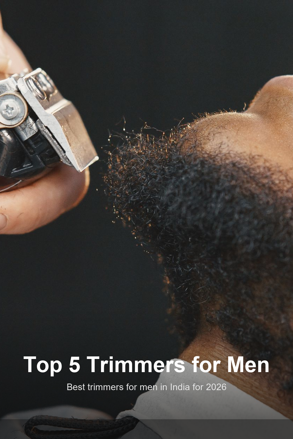 best trimmer for men india