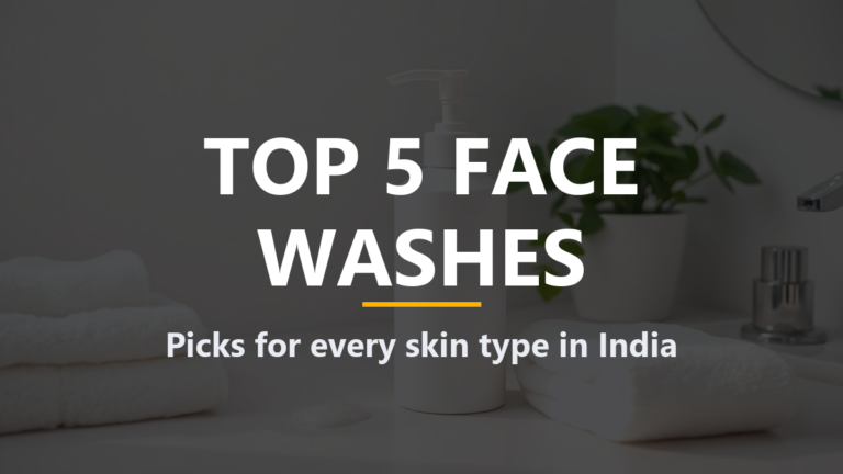 best face wash in india