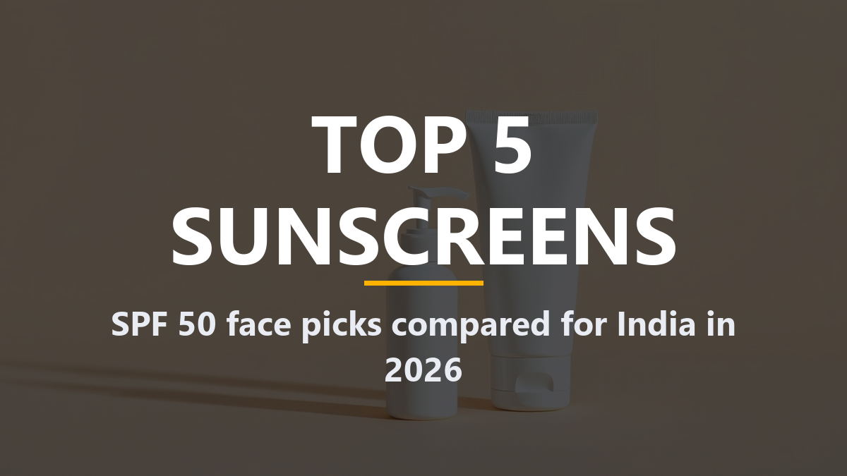 best sunscreen in india