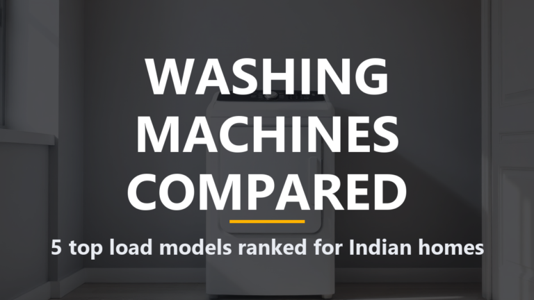 best washing machine in india