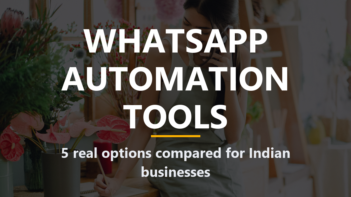 whatsapp automation tools in india