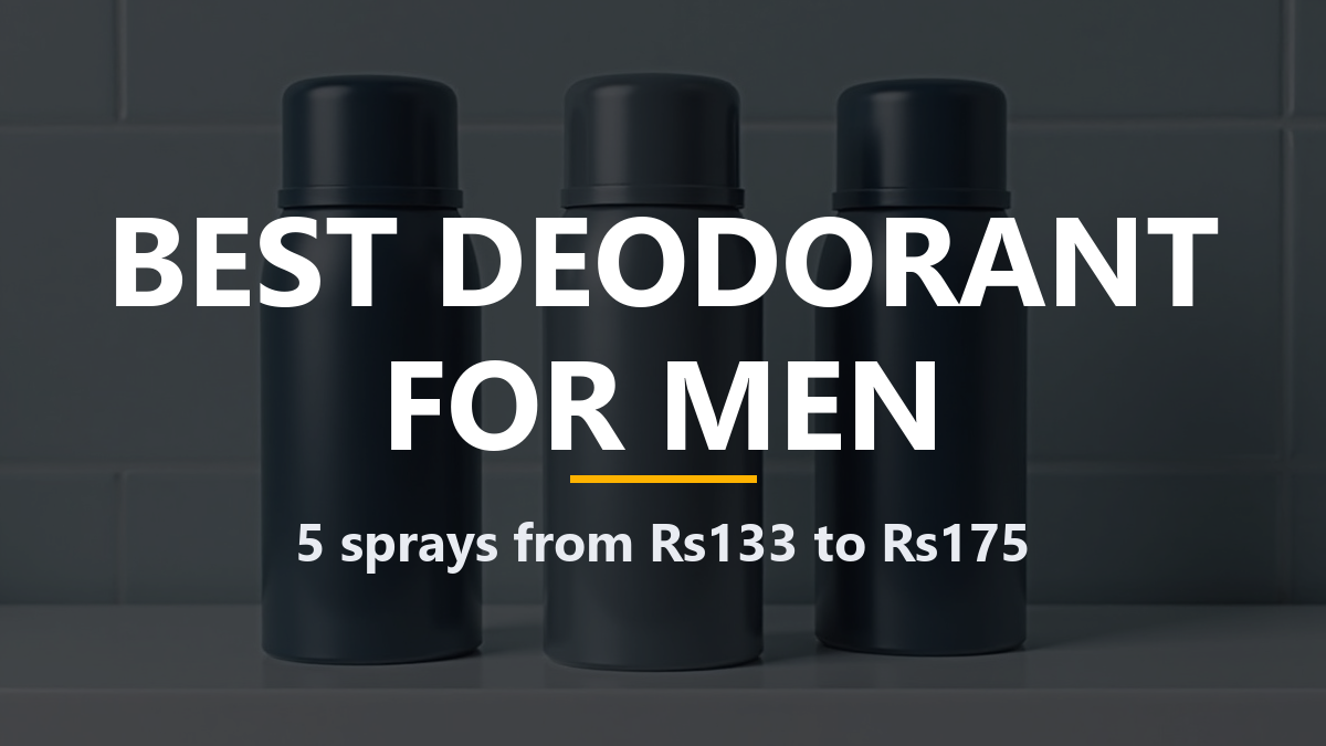 best deodorant for men